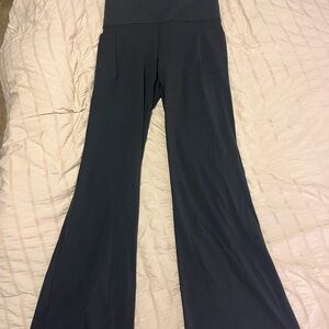 Athleta Dark Blue Wide Leg Leggings